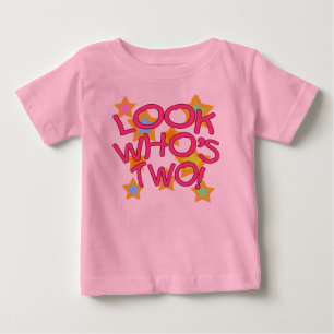 2はだれであるか見て下さい! ベビーTシャツ