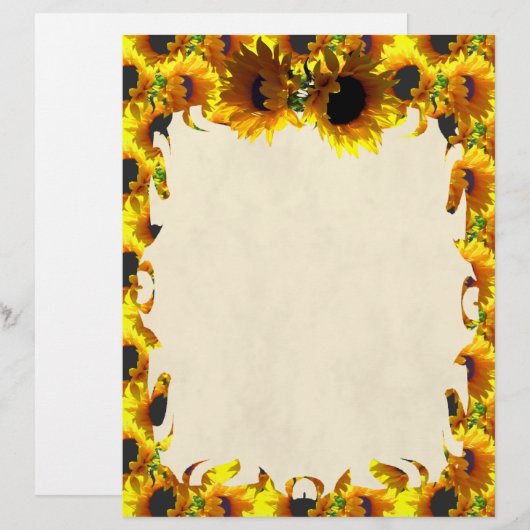 2ひまわり炎レターヘッド (正面/裏面)