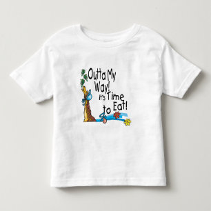 2までの食べ時間 トドラーTシャツ