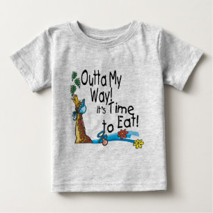 2までの食べ時間 ベビーTシャツ