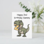 2をかむT-Rex ポストカード (スタンド正面)
