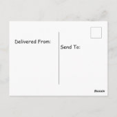 2をかむT-Rex ポストカード (裏面)