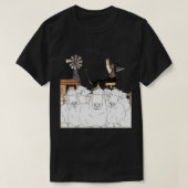 2を上げる Tシャツ (デザイン正面)