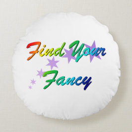 2を見ファンシーつける ラウンドクッション