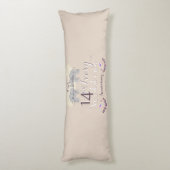 2アイボリー14結婚周年ハート枠 ボディピロー (裏面 (縦))