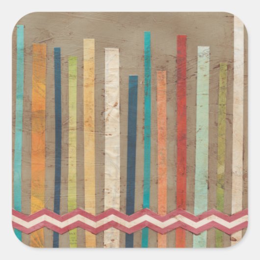 2アップ紙フェンスII スクエアシール (正面)