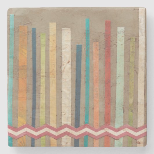 2アップ紙フェンスII ストーンコースター (正面)