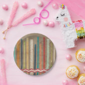 2アップ紙フェンスII ペーパープレート (パーティー)