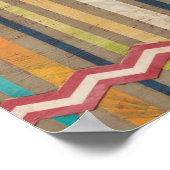 2アップ紙フェンスII ポスター (角)