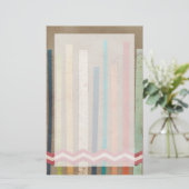 2アップ紙フェンスII 便箋 (スタンド正面)