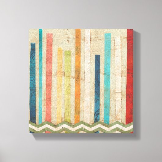 2アップ紙フェンスIV キャンバスプリント (正面)