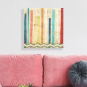 2アップ紙フェンスIV キャンバスプリント (インサイチュ (リビング))