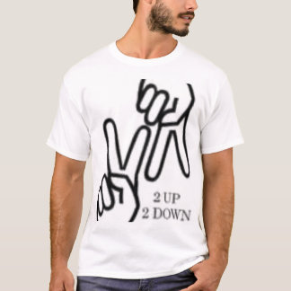 2アップ、2ダウン Tシャツ