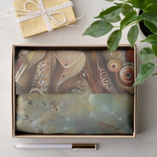 2アリゲータルネッサンス時代のデコページ 薄葉紙 (ギフト)