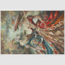 2アリゲータルネッサンス時代のデコページ