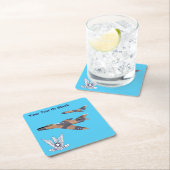 2イスラエルすごいマイステル スクエアペーパーコースター (インサイチュ)