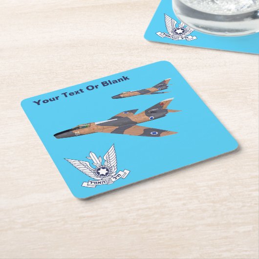 2イスラエルすごいマイステル スクエアペーパーコースター (アングル)