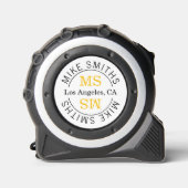 2イニシャルと名前パーソナライズされた メジャー (正面)