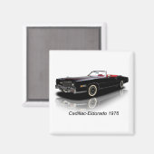 2インクラシックチ角磁石用の自動車イメージ マグネット (正面/裏面)