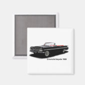 2インクラシックチ角磁石用の自動車イメージ マグネット (正面/裏面)