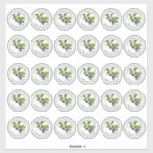 2インチのレギュラーメイソン瓶のふたビニールブルーベリーゼリー シール (シート)