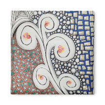 2インチマグネットとオリジナルアート