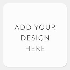 2インチ正方形ステッカー印刷 スクエアシール