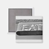 2インチ角マグネット マグネット (正面/裏面)