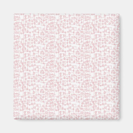 2インチ角マグネット マグネット (正面)