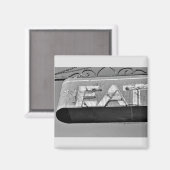 2インチ角磁石 マグネット (正面/裏面)