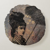 2インチ1産業用ロフトスタイル錆カスタムスチームパンク ラウンドクッション (正面)