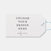 2インチx 3.5インチギフト/メッセージカード ギフトタグ (正面(横))