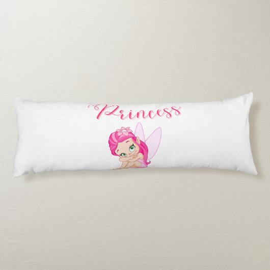 2イン1ピンクプリンセス妖精抱き枕 ボディピロー (裏面)