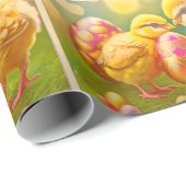 2イースターチキン&エッグコレクション ラッピングペーパー (ロールコーナー)