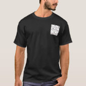 2ウェイ、3ウェイ、4ウェイ スイッチ回路図 メンズTシャツ Tシャツ (正面)