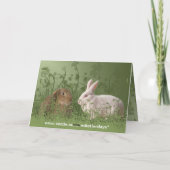 2ウサギ復活祭カード シーズンカード (裏面)