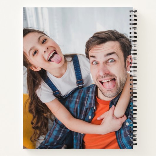 2エレガント枚のフォトファミリレシピ ノートブック (裏面)