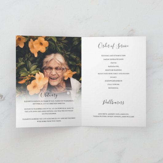 2エレガント枚の写真を愛する思い出葬プログラム プログラム (内部)