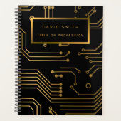 2エレガントin1ラグジュアリープロフェッショナル名刺 プランナー手帳 (正面)