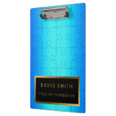 2エレガントu1ブルーメ王室のタルの名刺と名刺 クリップボード (左)