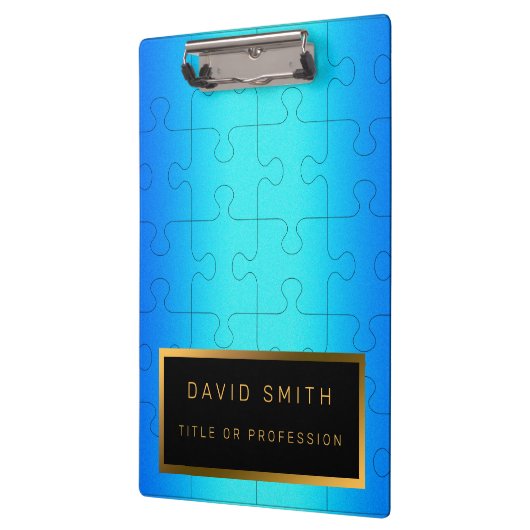 2エレガントu1ブルーメ王室のタルの名刺と名刺 クリップボード (左)