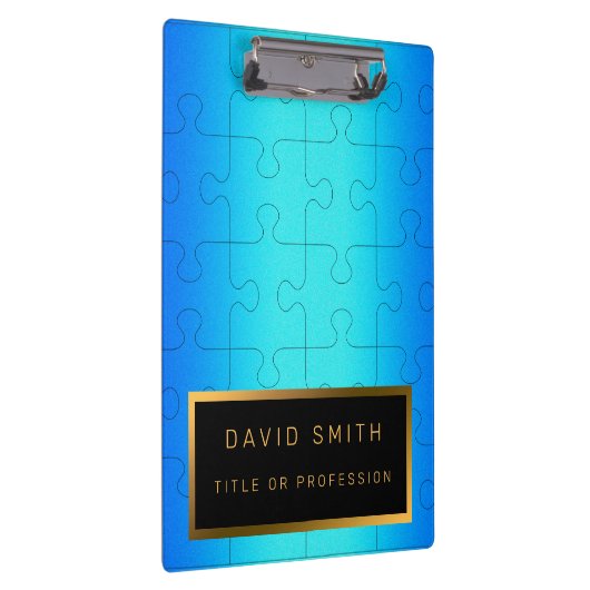 2エレガントu1ブルーメ王室のタルの名刺と名刺 クリップボード (右)