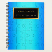 2エレガントu1ブルーメ王室のタルの名刺と名刺 プランナー手帳 (正面)