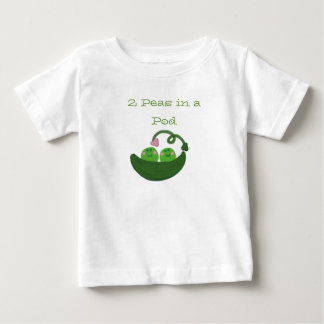 2エンドウ豆 ベビーTシャツ