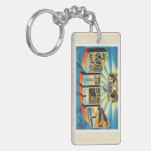 #2オハイオ州古いヴィンテージ旅行記念品オハイオ州 キーホルダー (正面左)