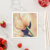 2オレンジチューリップ紙ナプキンス スタンダードカクテルナプキン (インサイチュ)