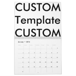 2カスタムページのカレンダー、特別なカスタマイズ！ カレンダー