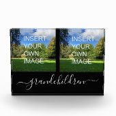 2カスタム人の孫写真スクリプト フォトブロック (正面)