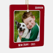 2カスタム枚2面レッド特殊イベントマイルストーン セラミックオーナメント (右)