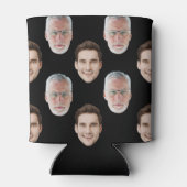 2カスタム顔20th 30th 40th 50th誕生日パーティー 缶クーラー (裏面)